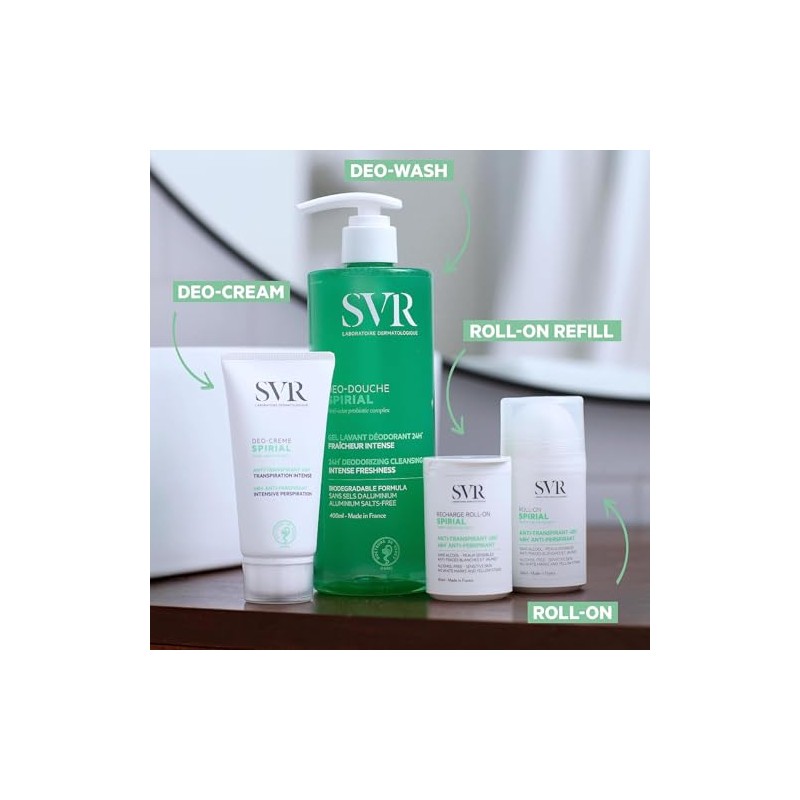 SVR Spirial Deo Duche Gel Limpiador para el Cuerpo, 400