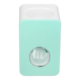 Automatic Toothpaste Dispenser Easy Installation Wall Mounted Bathroom (Green)