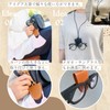 IROKOHA Genuine Leather Mask Strap Mask Holder Mask Chain Crochet