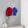 Wall Mounted Acrylic Hat Hook Easy Installation Sturdy Multifunction Self