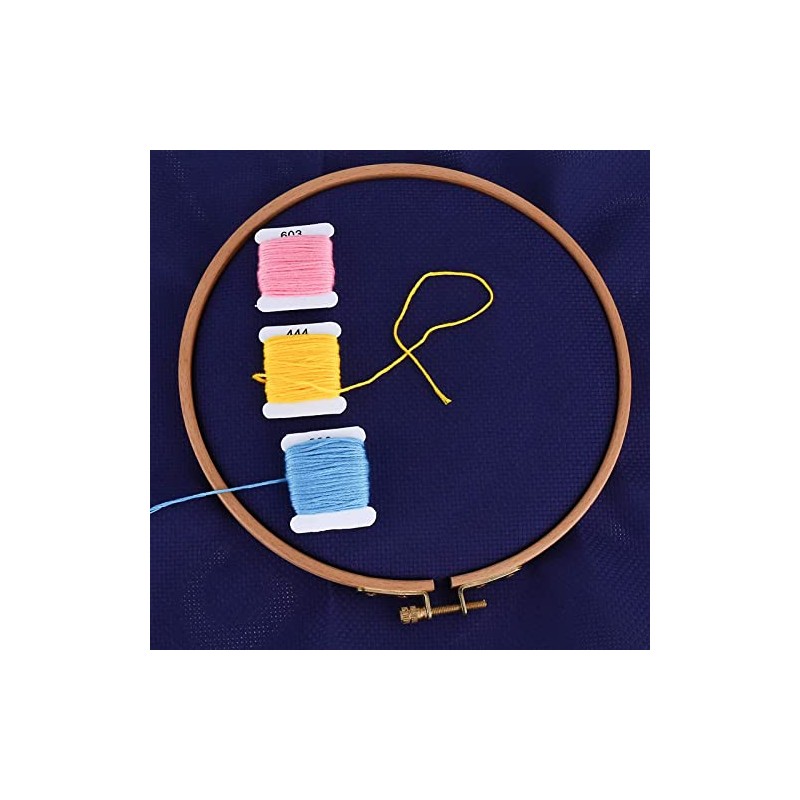 Aida Cloth 14 Count Cross Stitch Fabric,19√ó28inch (14CT, Navy)