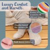 BambooMN Men's Super Comfy Soft Warm Plush Slipper Bed Fuzzy