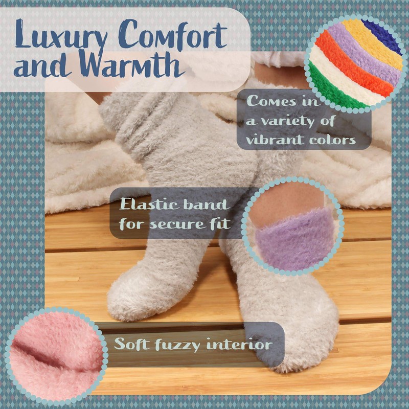 BambooMN Men's Super Comfy Soft Warm Plush Slipper Bed Fuzzy
