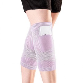 High-Elasticity Women's Knee Support for Fitness, Exercise, Hiking, and Patella Protection Blue 1pc/M