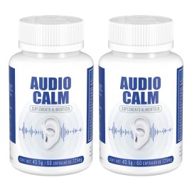 Audio Calm, Fórmula Para El Alivio De Zumbidos En Los Oídos. Sabor Sin Sabor