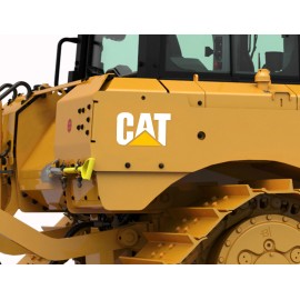 Caterpillar CAT Construction Premium Vinyl Decal - Caterpillar Equipment logo - 6" wide x 3.6" tall