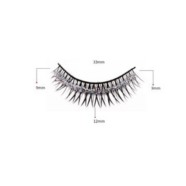 5 Pairs Soft False Eyelashes Natural 3D False Eyelashes Shiny Makeup Party Extensions with Eyelashes