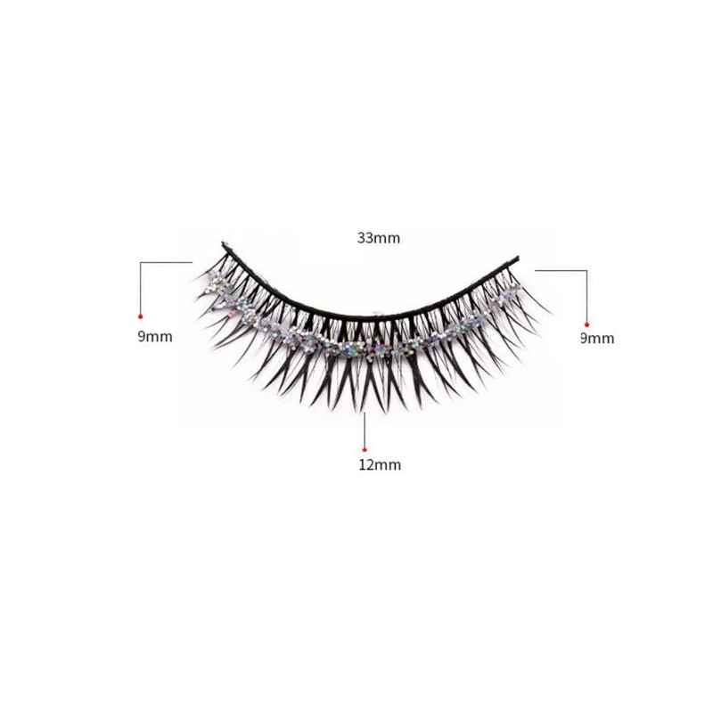 5 Pairs Soft False Eyelashes Natural 3D False Eyelashes Shiny