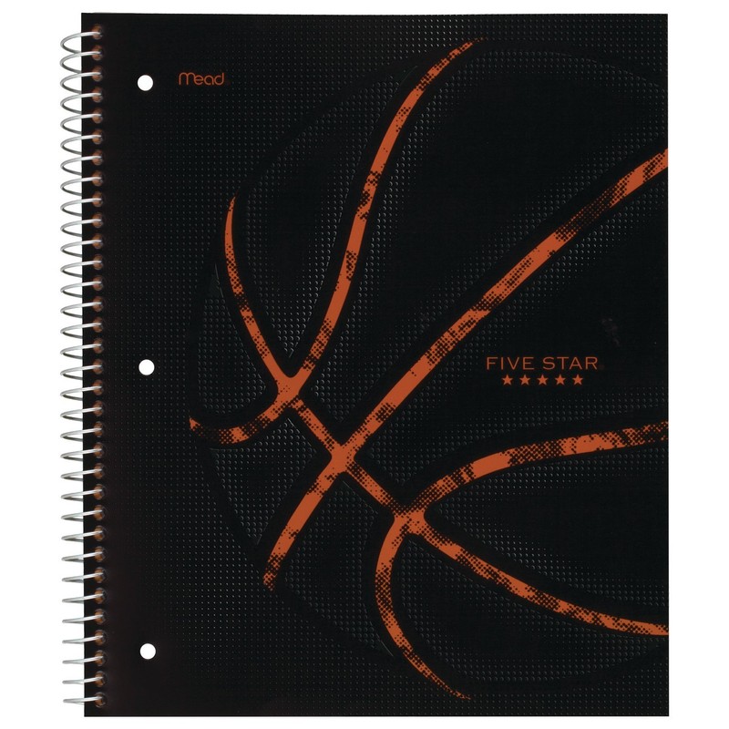 Mead, Five Star 1 Subject Notebook 100 Sheets