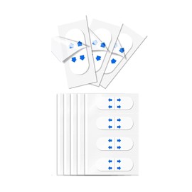 WXYINSPAS 120 Pcs Face Tape Lifting Invisible Patch for Wrinkles, Jowls, Double Chin, Neck, Eye, Waterproof High Elasticity V Shape Lift Tape Stickers, Instant Makeup Bands