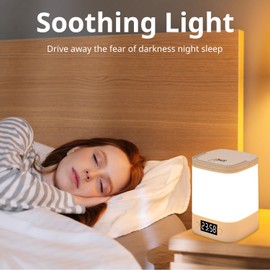 3-Level Dimmable Touch Bedside Lamp - Warm White LED Nightstand Light, Portable Small Table Lamp for Bedroom, Living Room, Office, Gift-Friendly Home Decor