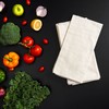 Organic Cotton Flour Sack Kitchen Towels - Organic Cotton White
