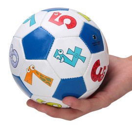 Fútbol para Niños, Juego Al Aire Libre para Niños, Entrenamiento, Tamaño #2, Balón de Fútbol para Niños, Partido Deportivo, Fútbol de 13cm/5,1 Pulgadas (Bola numérica)