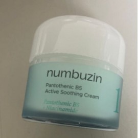 Numbersin No. 1 Pantothenic Acid Active Soothing Cream 80ml (+ 6 Pads), 1 / 넘버즈인 1번 판토텐산 액티브 수딩크림 80ml (+ 패드 6매), 1
