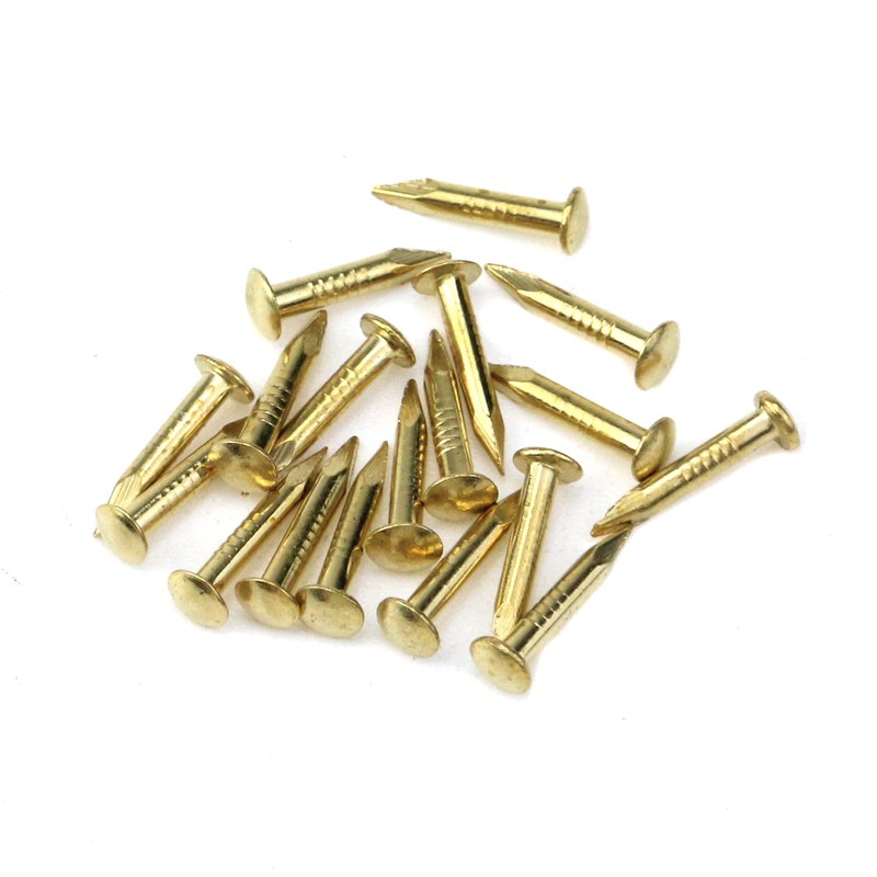 2Pcs Small Brass Hinges - Decorative Heavy Duty Strap Hinges,