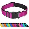 Collar reflectante para perro y gato, ajustable de neopreno suave