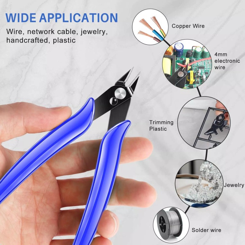 Hobby Electrical Cutting Plier Jewelry Wire Cable Cutter Side Snips