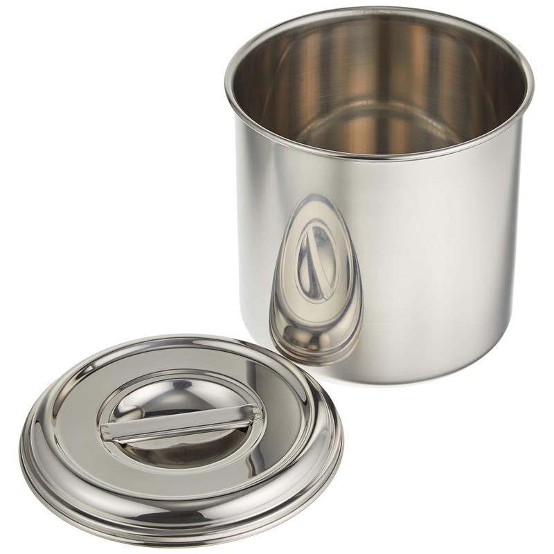 Akagawa AG 18-8 Deep Round Kitchen Pot 5.5 inches (14