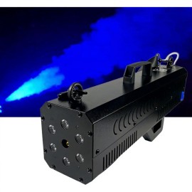 Handheld Iron Metal 1500W RGB Black/White Smoke Gun Electric Fog Machine Remote Control for DJ Wedding Parties Events BirthdayType: Stage Effects Equipment