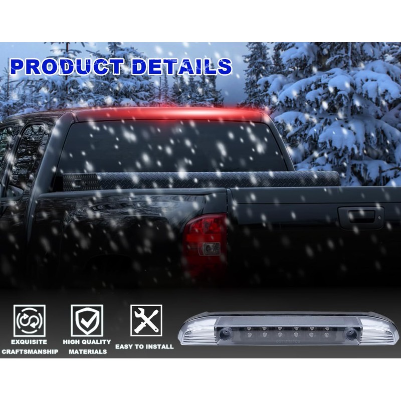 PIT66 LED 3rd Brake Light, Compatible with 01-04 Nissan Frontier