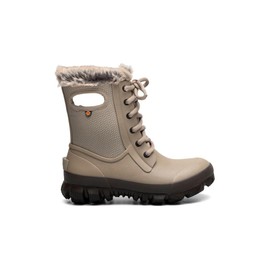 Bogs Women's Arcata Dots Snow Boot, Taupe, 7