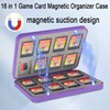 QIANRENON 16 in 1 Switch Card Magnetic Storage Box Organiser