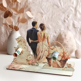Hochzeitskarte - Hochzeit 3D-Holzkarte | Geldgeschenke, Hochzeitskarte Geldgeschenk, Glückwunschkarte Zur Hochzeit, Geldgeschenk Für Hochzeitsreise, Geldgeschenk Brautpaar, Hochzeitsgeschenk