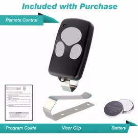 ECS For Wayne Dalton Garage Door Visor Remote 372310 3973C 372MHz 3 Button-300643