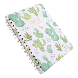 Operitacx Coil Notebook Note Pads Mini Notebooks Mini Notepads Plan Book Binder Notebook Note Books Things to Do Notepad Planner Book Planner Monthly 2025 Appointment Book Mini Planner Paper