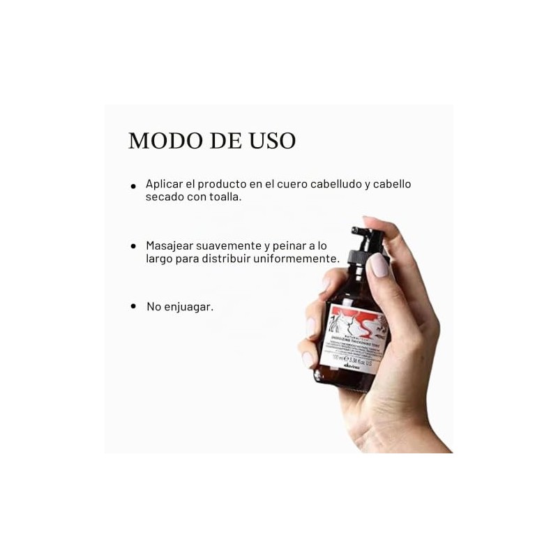 Davines Energizing Thickening Tonic | Ténico densificante de cabello fino|100