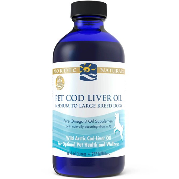 Nordic Naturals Pet Cod Liver Oil, 237ml, Unflavoured