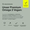 natural elements Premium Omega 3 Vegan - 60 Capsules -