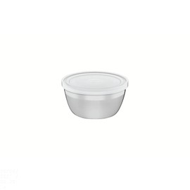 Tramontina 61222/090 TRAMONTINA Mixing Bowl with Lid (Freezable Storage) Freeze-Inox Diameter 3.5 inches (9 cm) Diameter 18-10 Stainless Steel Small Mini Size Heavy Duty Commercial Dishwasher Safe