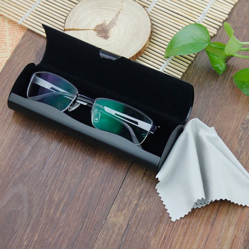 EZESO Glasses Case Hard Slim Light Mens Spectacles Case for