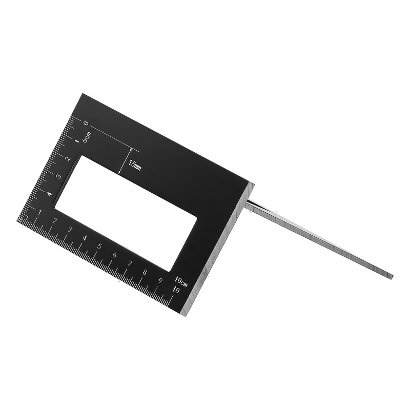 45°/90° T Angle Gauge Straight Ruler 3D Mitre Degree Measuring
