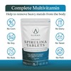 Aligma Organic Spirulina Tablets 500×500mg for Immune System Booster, Super