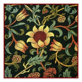 Orenco Originals William Morris's Arts & Crafts Evenlode #1 Design Counted Cross Stitch Pattern