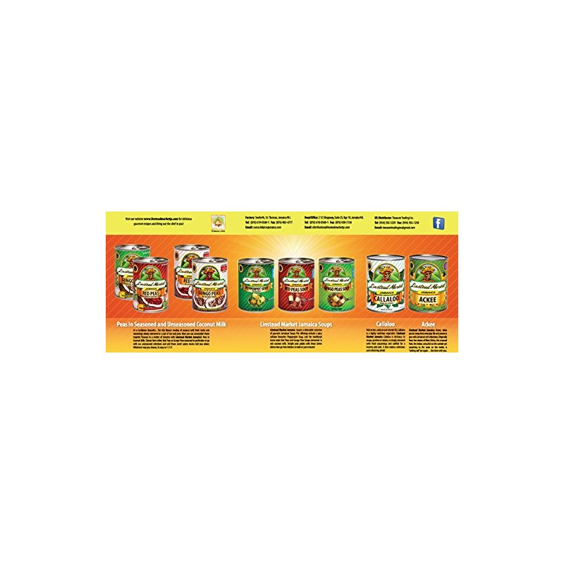 Linstead Market Jamaica Gungo Peas (Pigeon Peas) in Coconut Milk