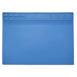 Magnetic Silicone Repair Mat Heat Resistant 932°F Soldering Work Mat