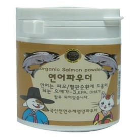 1+1 salmon powder skin nourishing powder 100g+100g, 2 pcs / 1+1 연어파우더 피부 모질 영양 분말 100g+100g, 2개