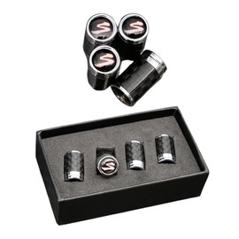 PRO SPEC IMPORTS Carbon Fibre Tire Valve stem caps for Toyota Supra GR A91, A90 (Mk5), JZA80 (Mk4), A70 (Mk3), Wheel tyre, Accessories, Gift Box