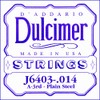 D'Addario J6403 .014 Plain Steel Single String for Dulcimer