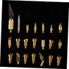 OSALADI 22PCS Copper Soldering Iron Tips Set for Pyrography Leather
