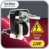 Fan Motor"672" Kit 220v 1/130hp 50/60hz Appli Parts Apfm-672 Ref.
