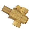 1pc Brass Adjustable Water Pressure Reducing Regulator Valve Thread DN15