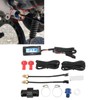 4 in 1 Water Oil Temperature Time Voltage Gauge LCD