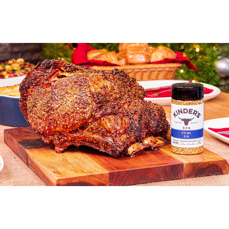 Kinder's Organic Prime Rib Rub, Premium Quality Seasoning, MSG Free,