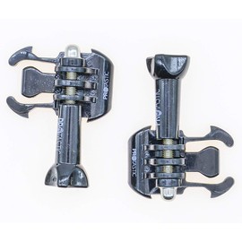 2x PROtastic Quick Release Buckle & Thumb Screw for Gopro Hero/SJCAM Action Cameras (Cycling, Climbing Helmets etc)