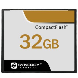 Synergy Digital 32GB Compact Flash Memory Cards, Compatible with Canon Powershot S500 Digital Camera - 50MB/s - Pack of 2