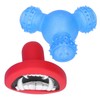 Pet Chew Toy Set Interactive Puppy Teething Red Lip Demon